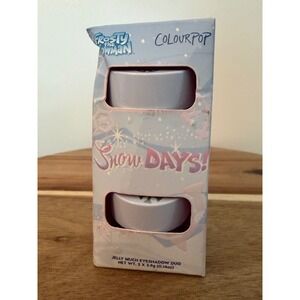ColourPop X Frosty The Snowman Snow Days Jelly Much Eyeshadow Duo New In Box